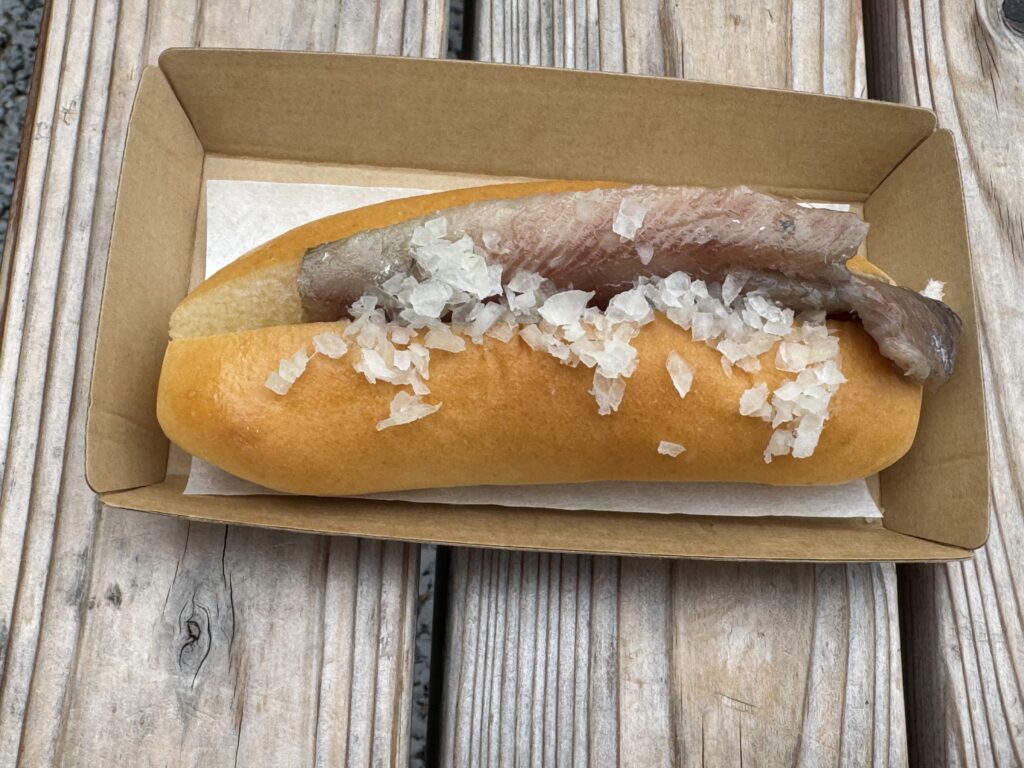 ハーリングはニシンですが、こんなおいしい食べ方があるのです